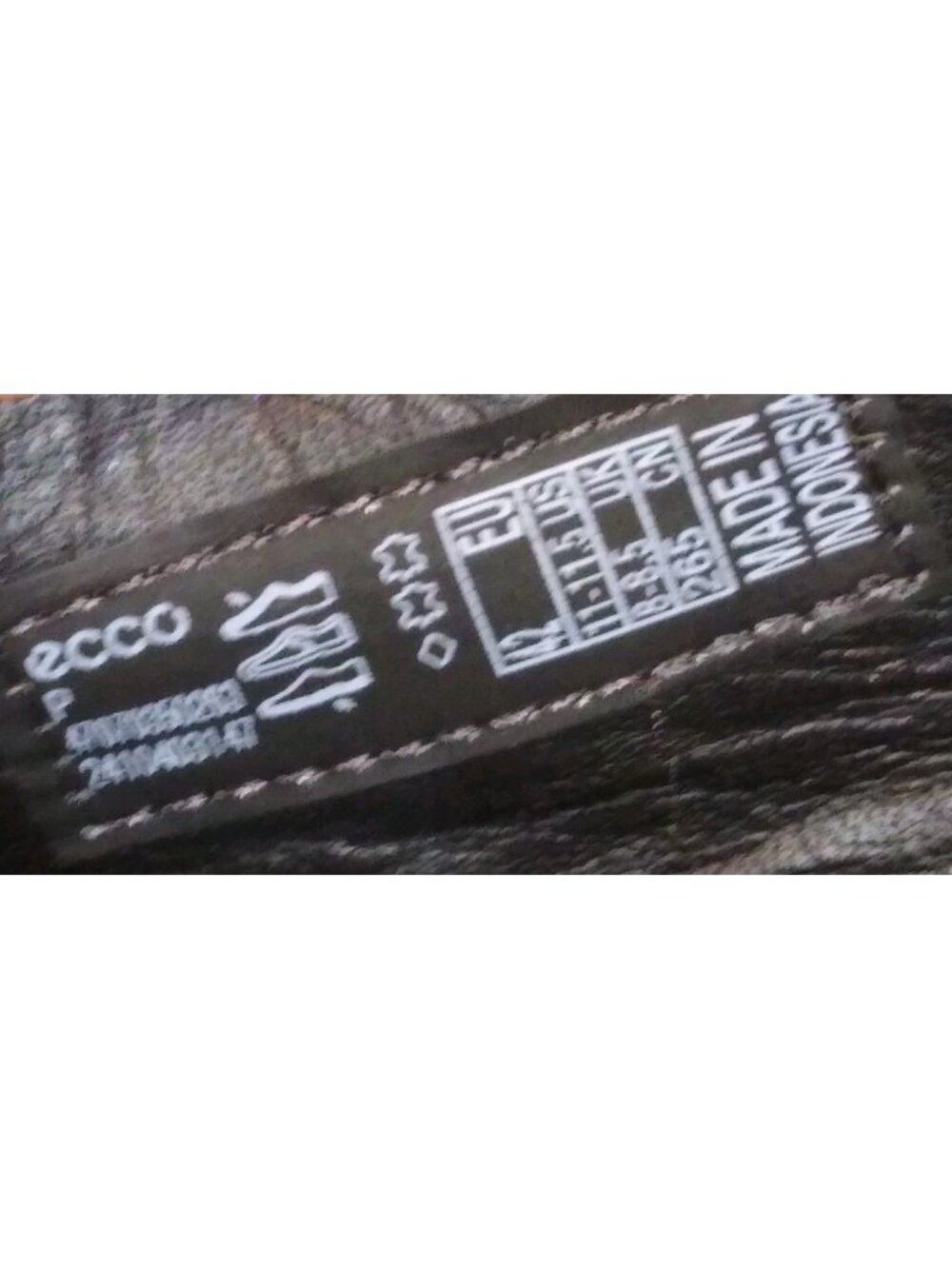 ECCO Soft 7 Women EU 42 US 11 11.5 Black Leather Slip on Fashion Sneaker Comfort - Picture 11 of 11